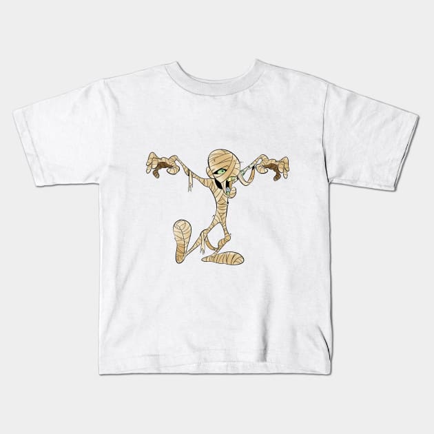 Mummy Kids T-Shirt by FanartFromDenisGoulet